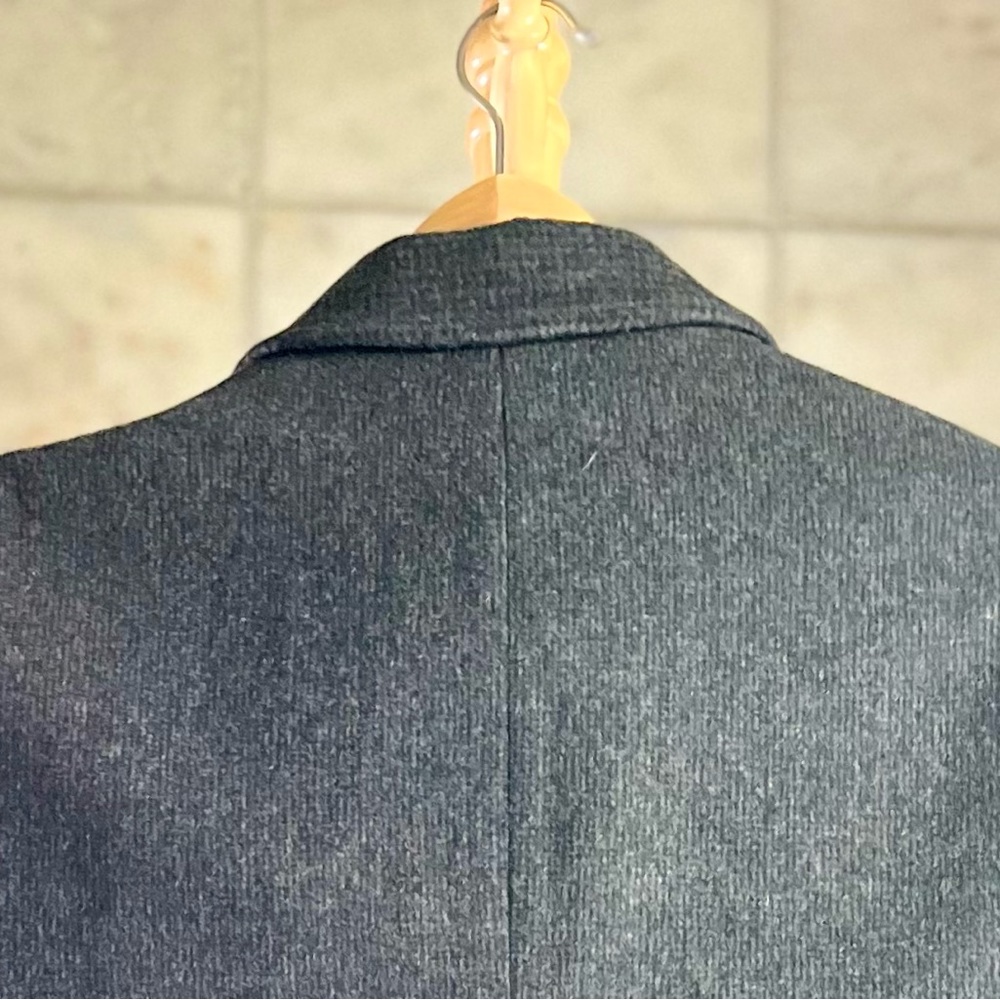 NWT Tall Men’s Ted Baker London Designer Wool 3 Quarter Length Coat Size 2XL - Picture 7 of 10